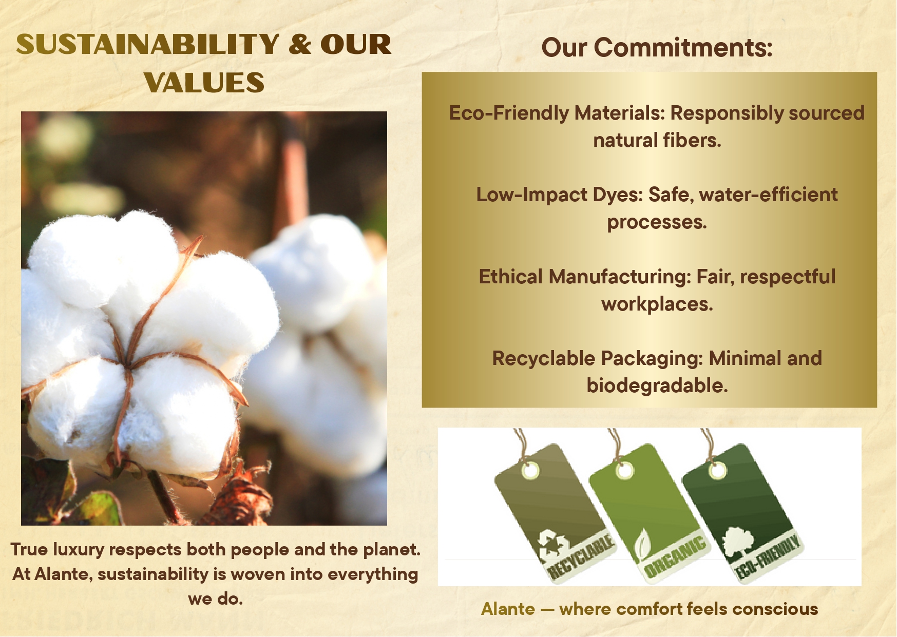 ALANTE texture close-up